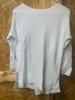 MERONA/Long sleeve cream colored tunic top